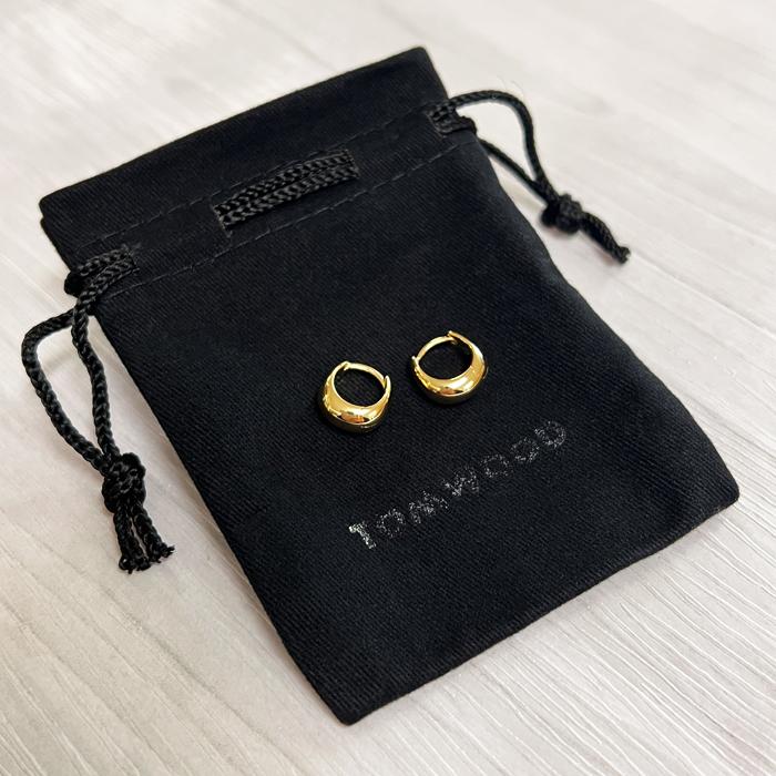 TOM WOOD TOMWOOD トムウッド ピアス Ice Huggies Gold アイス TOM WOOD TOMWOOD トムウッド ピアス Ice Huggies Gold アイス
