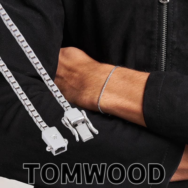 TOM WOOD トムウッド TOMWOOD ブレスレット Square Bracelet TOM WOOD トムウッド TOMWOOD ブレスレット Square Bracelet