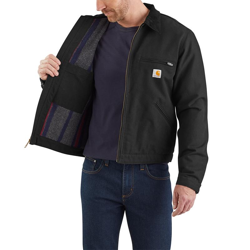 Carhartt ダックジャケット　黒　ブラック　デトロイト Carhartt（カーハート） 並行輸入品 DUCK DETROIT JACKET ダック