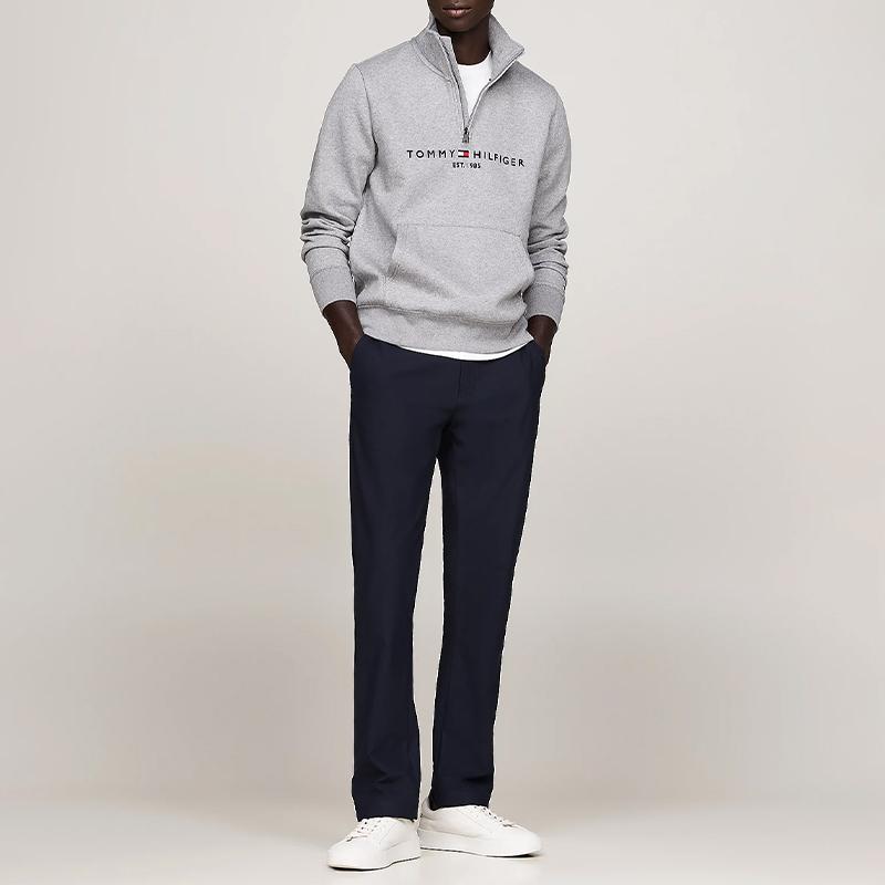 トミーヒルフィガー　メンズ　モックネック　新品未使用 TOMMY HILFIGER トミーヒルフィガー メンズ 裏起毛 モックネック