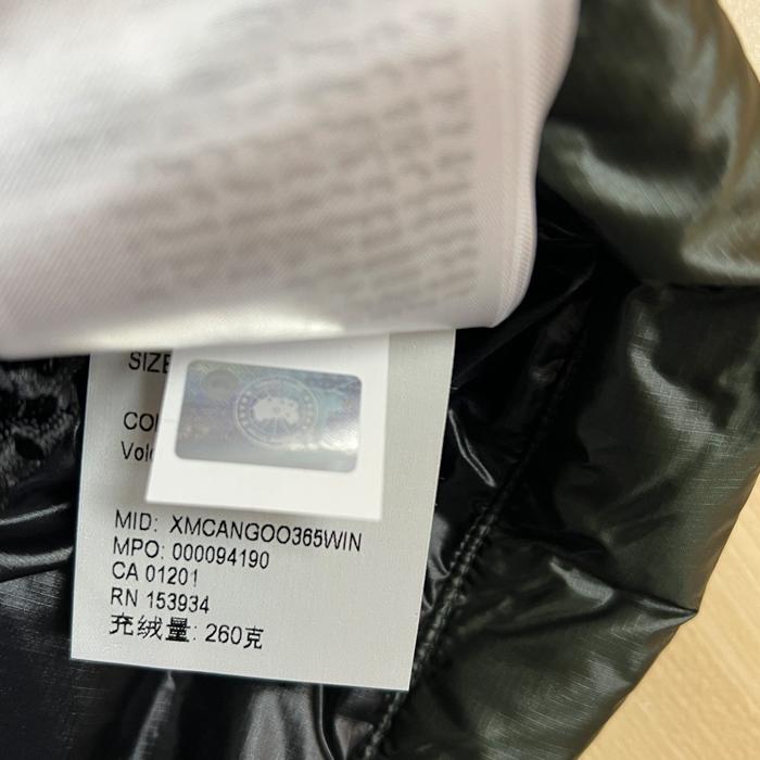 カナダグース/Black Label CANADA GOOSE カナダグース メンズ ダウン