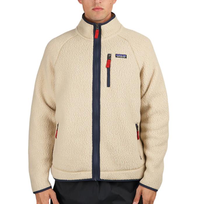 Patagonia パタゴニア メンズ フリース レトロ パイルジャケット22801 MENS RETRO PILE JACKET S M L XL XXL ユニセックス ベージュ Khaki ELKH｜colemo｜06