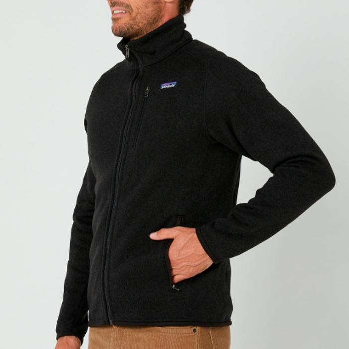 Patagonia パタゴニア メンズフリースジャケット 25528 MEN’S BETTER SWEATER JACKET メンズ ベターセータージャケット BLK ブラック S M L XL XXL｜colemo｜05