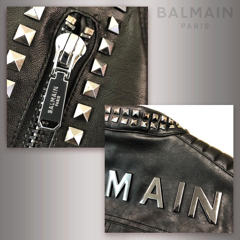BALMAIN（バルマン） アウトレット 特価 ライダース ジャケット キズ