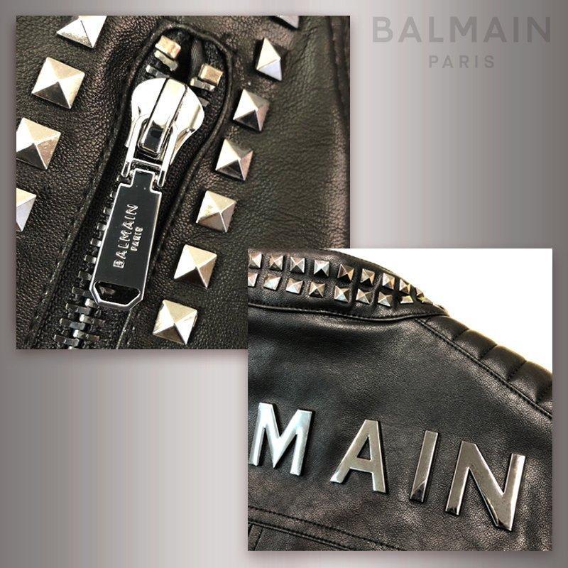 BALMAIN バルマン メンズ 8011 ライダース スタッズ ブランド BALMAIN バルマン メンズ 8011 ライダース スタッズ ブランド