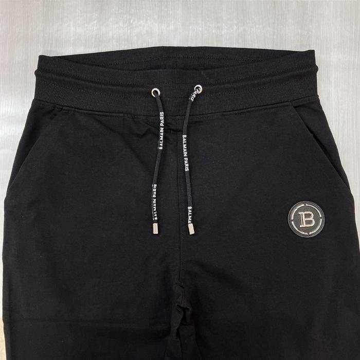 BALMAIN バルマン メンズ スウェット ブラック 黒 8128 ジョガーパンツ  