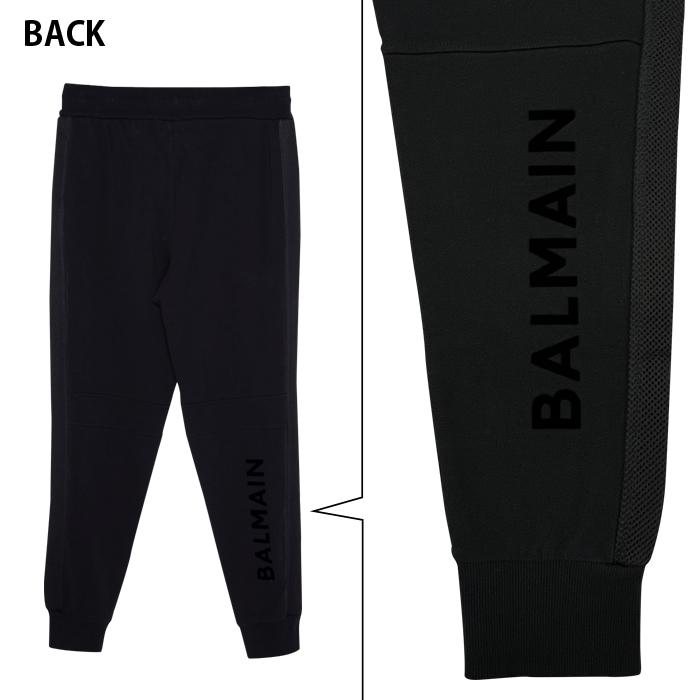 BALMAIN（バルマン） メンズ スウェット ブラック 黒 8222 ジョガー 