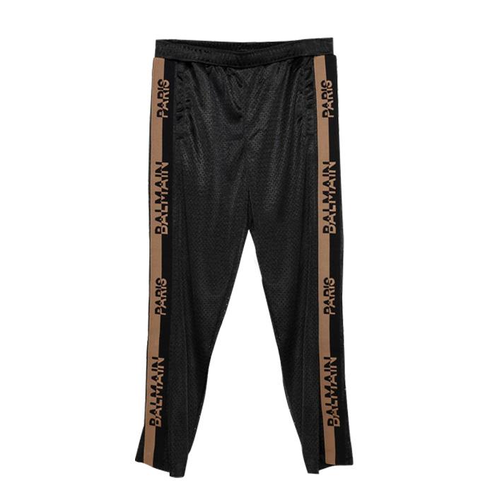 BALMAIN バルマン メンズ スウェット ブラック 黒 8294 ジョガーパンツ ジャージ ブランド ロゴ オシャレ プレゼント 誕生日 父の日 クリスマス | BALMAIN | 01