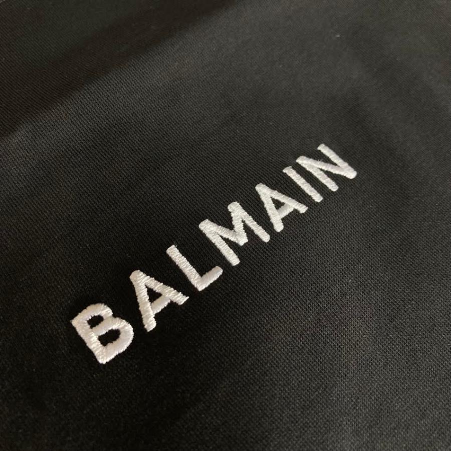 【大幅値下げ中】特価 BALMAIN バルマン メンズ Tシャツ ブラック 黒 A10262 半袖 ブランド ロゴ オシャレ プレゼント 誕生日 父の日 クリスマス バレンタイン | BALMAIN | 03