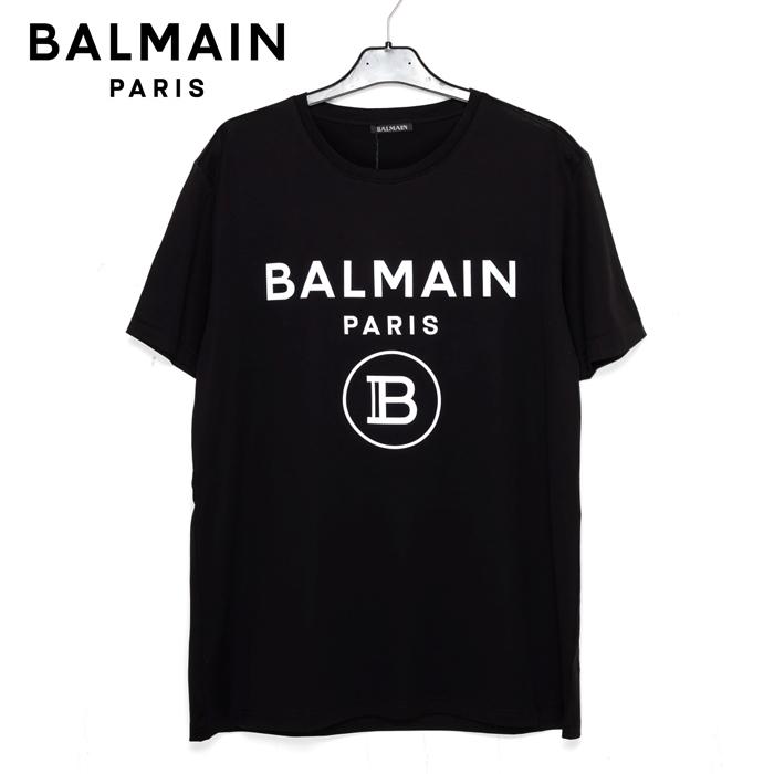 BALMAIN（バルマン） メンズ Tシャツ ブラック 黒 BA12519 半袖
