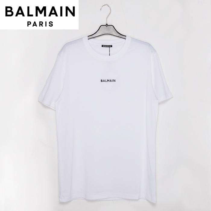 BALMAIN PARIS フロント ロゴプリント半袖Tシャツ 白Tホワイト T-shirt with Balmain Paris print white white - Women | BALMAIN