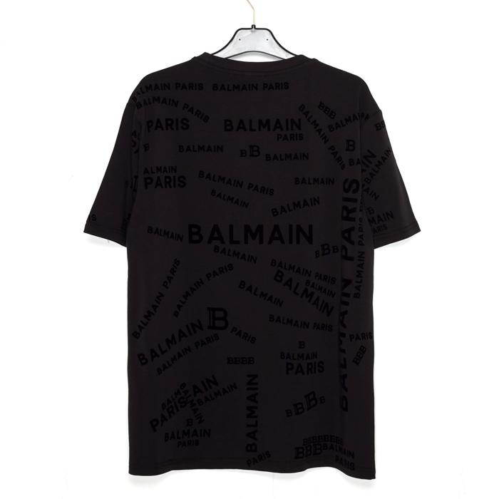 BALMAIN バルマン メンズ Tシャツ ブラック 黒 BA13472 半袖 ブランド ロゴ オシャレ プレゼント 誕生日 父の日 クリスマス バレンタイン｜colemo｜07