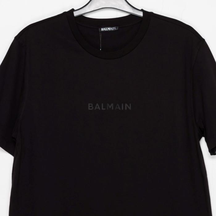 BALMAIN バルマン メンズ Tシャツ ブラック 黒 BA13561 半袖 ブランド ロゴ オシャレ プレゼント 誕生日 父の日 クリスマス バレンタイン｜colemo｜04