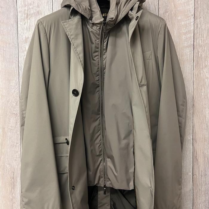 【並行輸入品】 MooRER ムーレー メンズ BASSANI-STP トレンチコート MARMO サイズ 48 50 イタリア製 ブランド アウトレット 特価 セールの画像