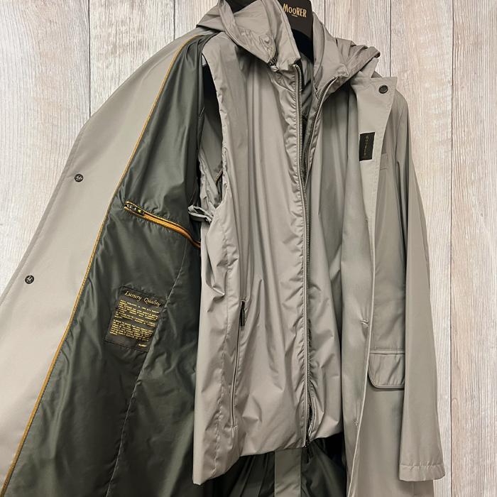 【並行輸入品】 MooRER ムーレー メンズ BASSANI-STP トレンチコート MARMO サイズ 48 50 イタリア製 ブランド アウトレット 特価 セールの画像