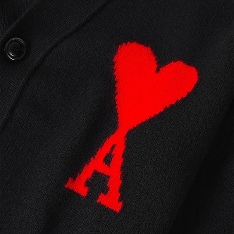 AMI Alexandre Mattiussi AMI PARIS ウール カーディガン BFUKC002.018