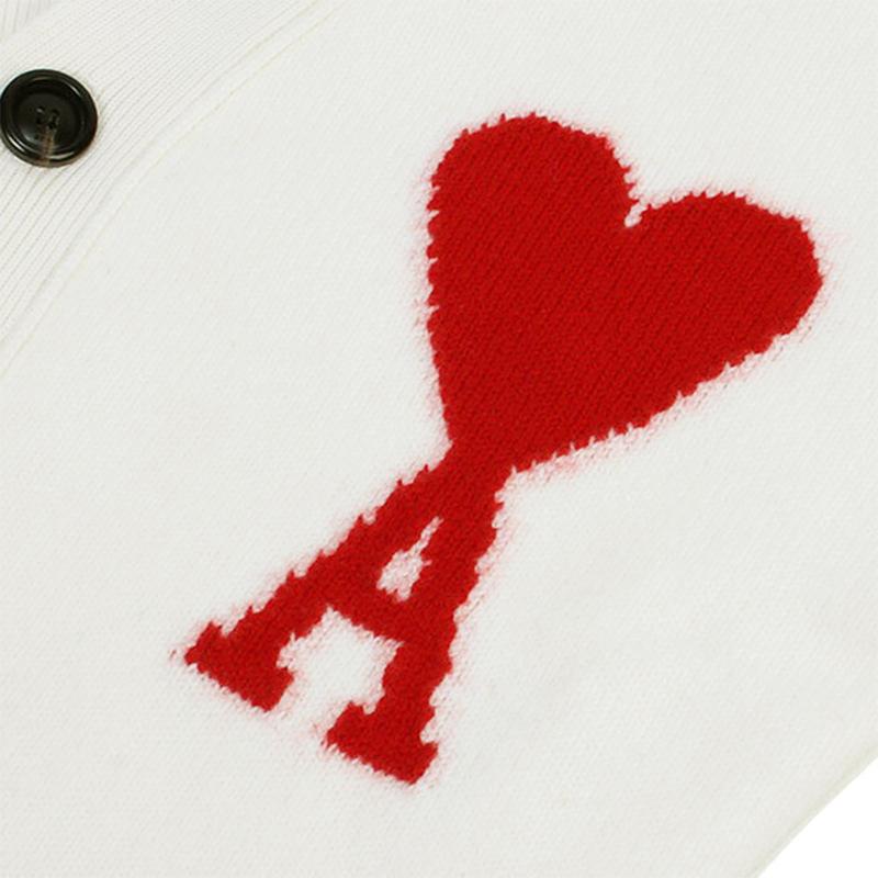 AMI Alexandre Mattiussi AMI PARIS ウール カーディガン BFUKC002.018