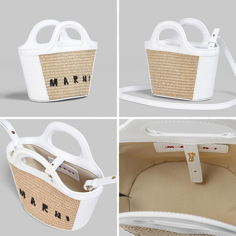 JIL SANDER マルニ トロピカリア マイクロバッグ かごバッグ JIL SANDER マルニ トロピカリア マイクロバッグ かごバッグ