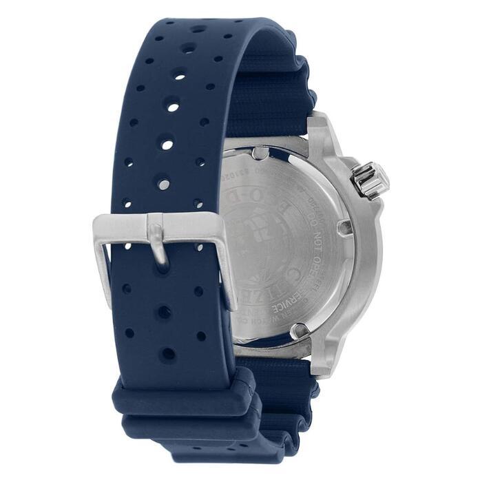 美品】シチズン200mダイバークォーツ時計BN0151-17L ネイビー文字板 美