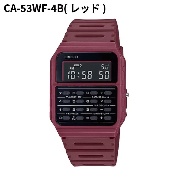 CASIO スタンダード CA-53WF チプカシ DATABANK データバンク カリキュレーター 反転液晶 電卓 デジタル 腕時計 チープカシオ｜colemo｜05