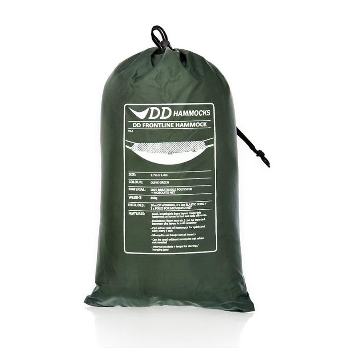 【未使用】DD Frontline Hammock ハンモック オリーブグリーン DD Hammocks DD Frontline Hammock 2.7m×1.4m オリーブ グリーン