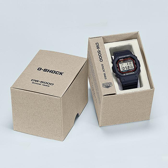 G-SHOCK CASIO カシオ Gショック 初代 復刻モデル DW-5000R-1A