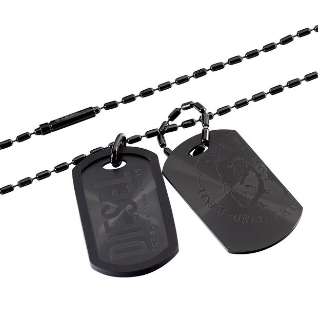 DIESEL 【BOX付属】DIESEL ディーゼル ダブルプレート DIESEL 【BOX付属】DIESEL ディーゼル ダブルプレート