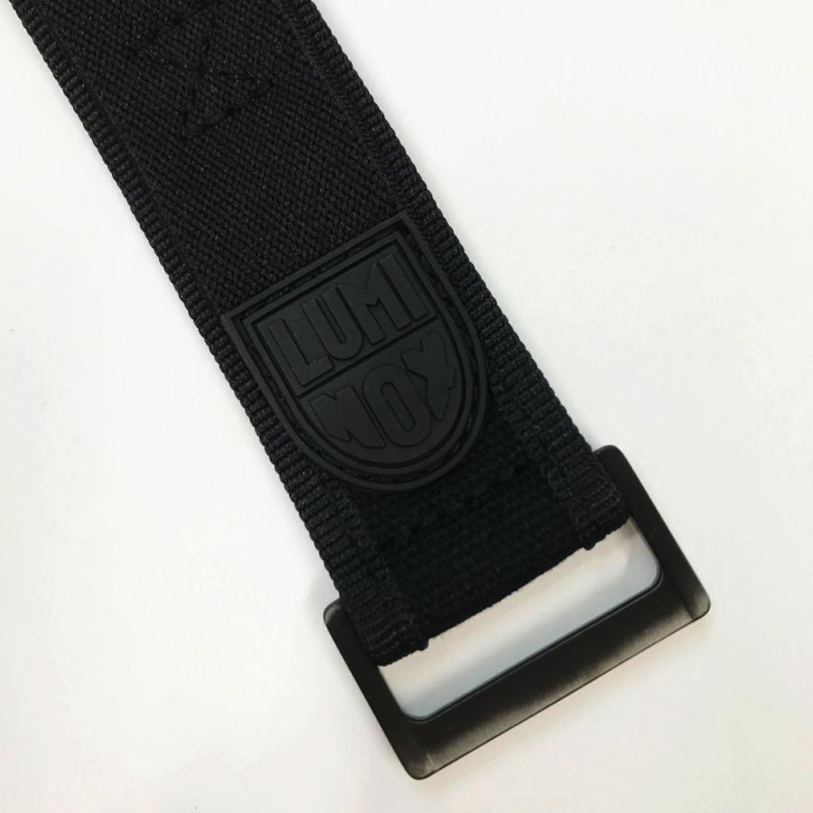 【純正品】LUMINOX ルミノックス 交換用ベルト 22mm幅 3000 3900シリーズほか FNX.3900.29B.K 腕時計 ブラック ラバーベルト  替えベルトの画像