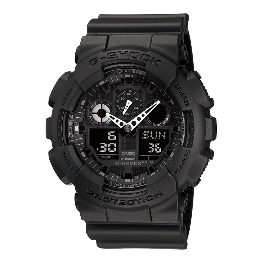 美品 G-SHOCK GA100 1A1JR BLACK 腕時計 G-SHOCK 【レビューで7年保証】CASIO カシオ ジーショック GA-100-1A1