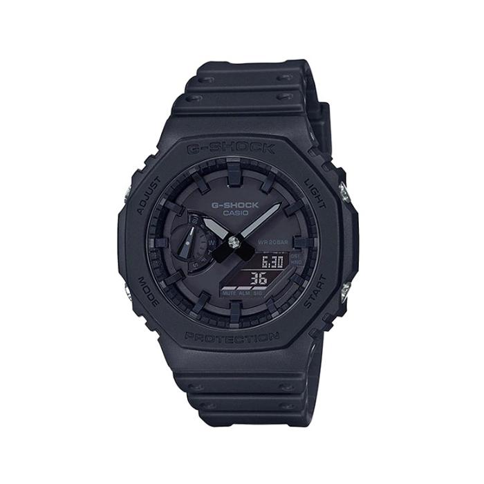 【レビューで7年保証】カシオ Gショック メンズ 腕時計  GA-2100-1A1 CASIO G-SHOCK マットブラック カシオーク｜colemo｜02