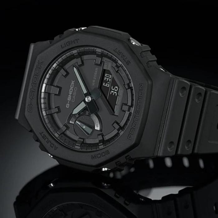 【人気モデル未使用級美品】G-SHOCK カシオークGA-2100マットブラック G-SHOCK 【レビューで7年保証】カシオ Gショック メンズ 腕時計