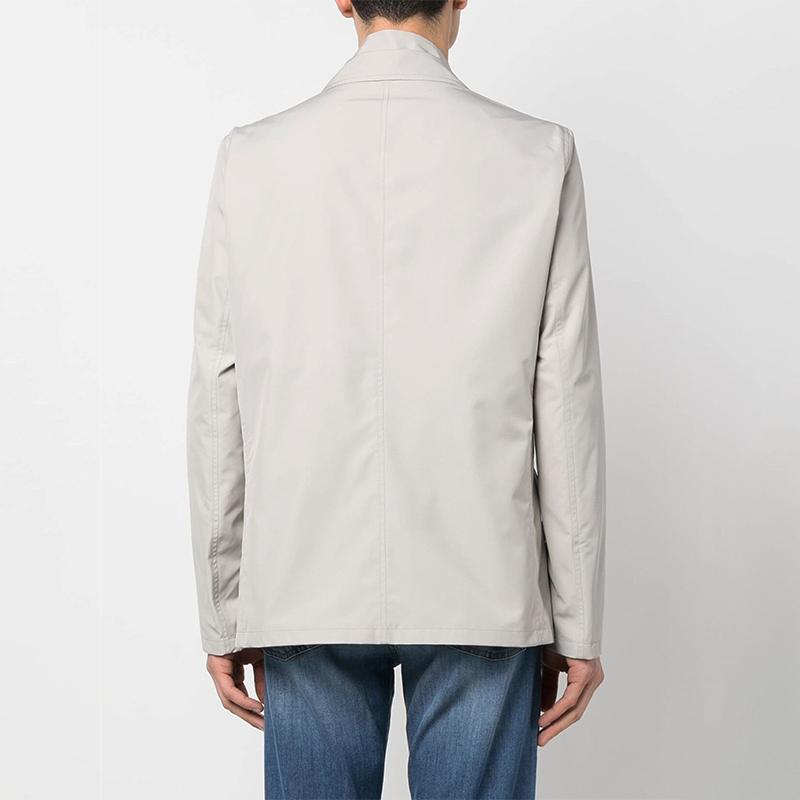 【並行輸入品】 HERNO ヘルノ メンズ シングル ブレスト ジャケット GA000143U12010 2605 サイズ 50 52 アウトレット ブレザー ベージュ グレージュ ブランド　_4