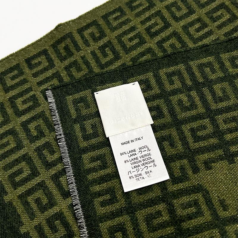 GIVENCHY（ジバンシィ） マフラー GV3518 J6261 グリーン ベージュ