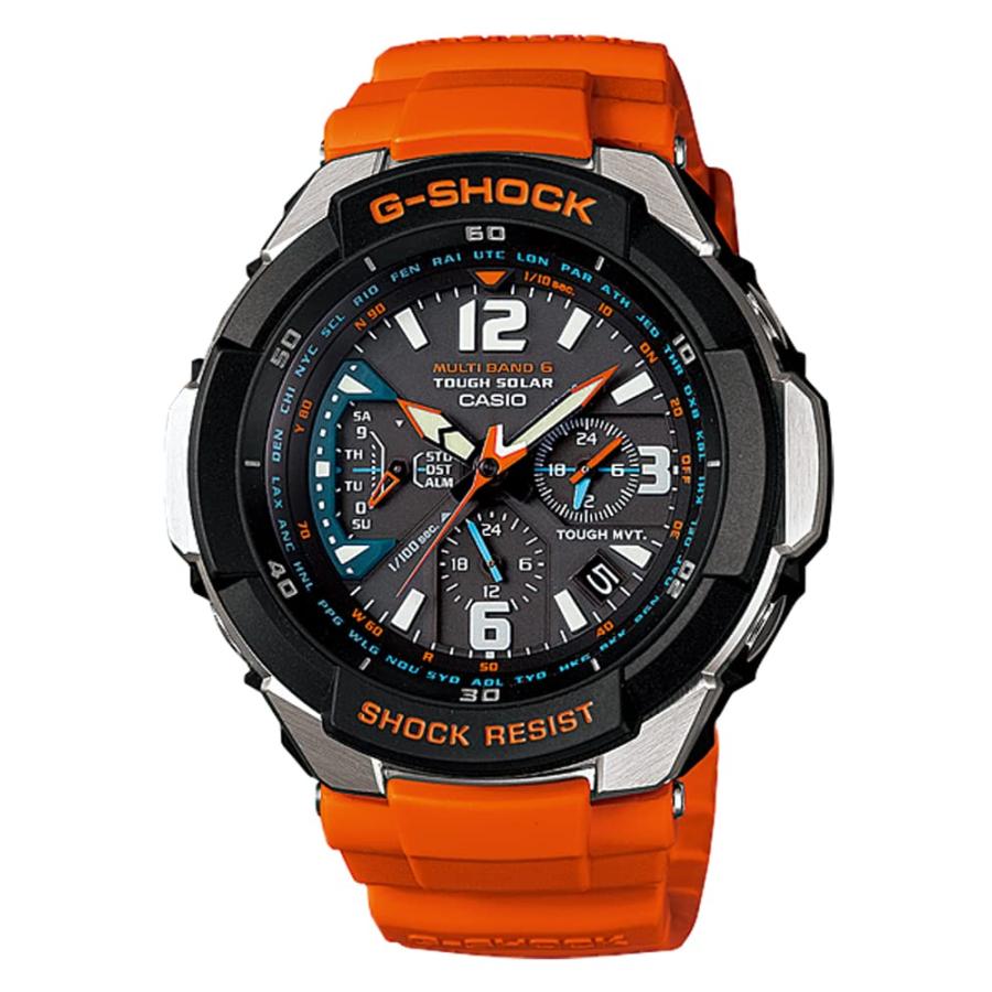 G-SHOCK スカイコックピット GW-3000M-4A（オレンジ） G-SHOCK 【レビューで7年保証】CASIO カシオ GW-3000M-4A スカイ