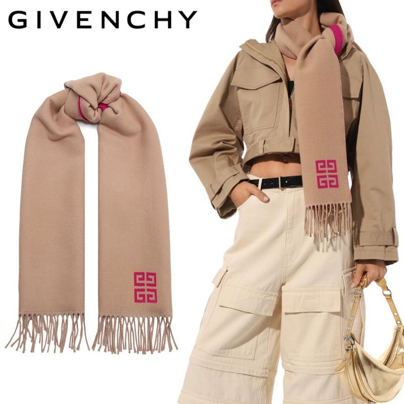 GIVENCHY（ジバンシィ） マフラー GW4518 J5283 マフラー ウール 100
