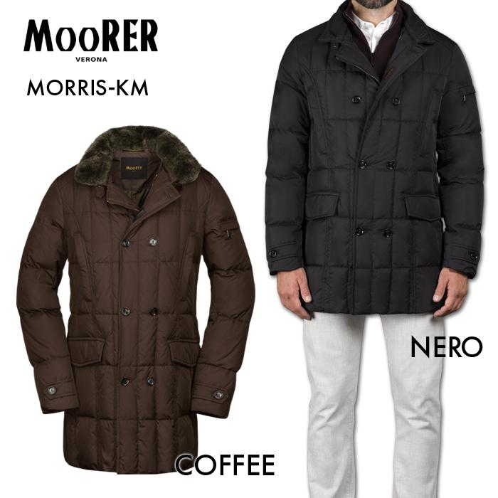 MooRER MORRIS-KM NERO 48 新品未使用 MOORER（ムーレー） MORRIS-KM メンズ ダウン コート イタリア製