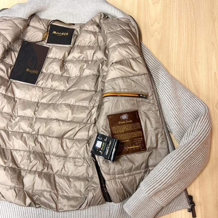 MOORER MooRER ムーレー ARENA-CW1 メンズ ボンバージャケット ダウン  