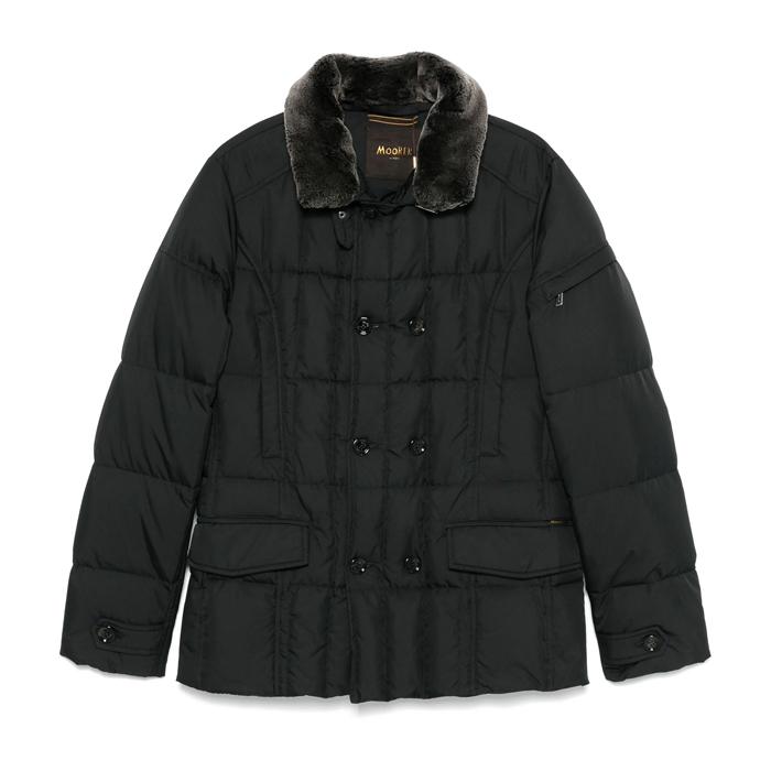 MooRER ムーレー SIRO-KM メンズ ダウン ジャケット コート イタリア製 MOUGI200310 NERO ブラック 黒 U0001 ブランド 高品質 おしゃれの画像