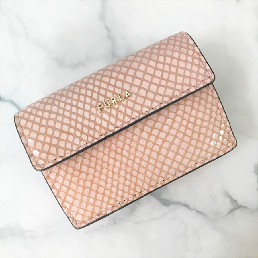 FURLA フルラ バビロン S 三つ折り財布 ピンク PCY9UNO BX0049