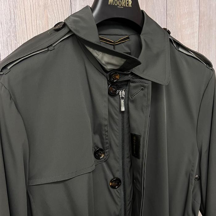 【並行輸入品】 MooRER ムーレー メンズ SCAP / PREZ-TJ トレンチコート TAUPE サイズ 48 50 イタリア製 ブランド 特価 アウトレットの画像