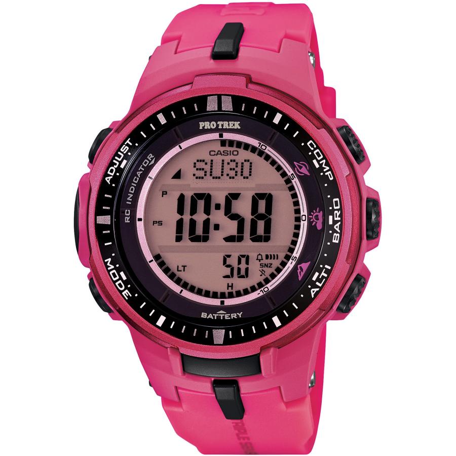 【希少】PROTREK プロトレック　PRW-3000 CASIO　ピンク 時計 PRO TREK CASIO カシオ PROTREK プロトレック PRW-3000-4B 電波