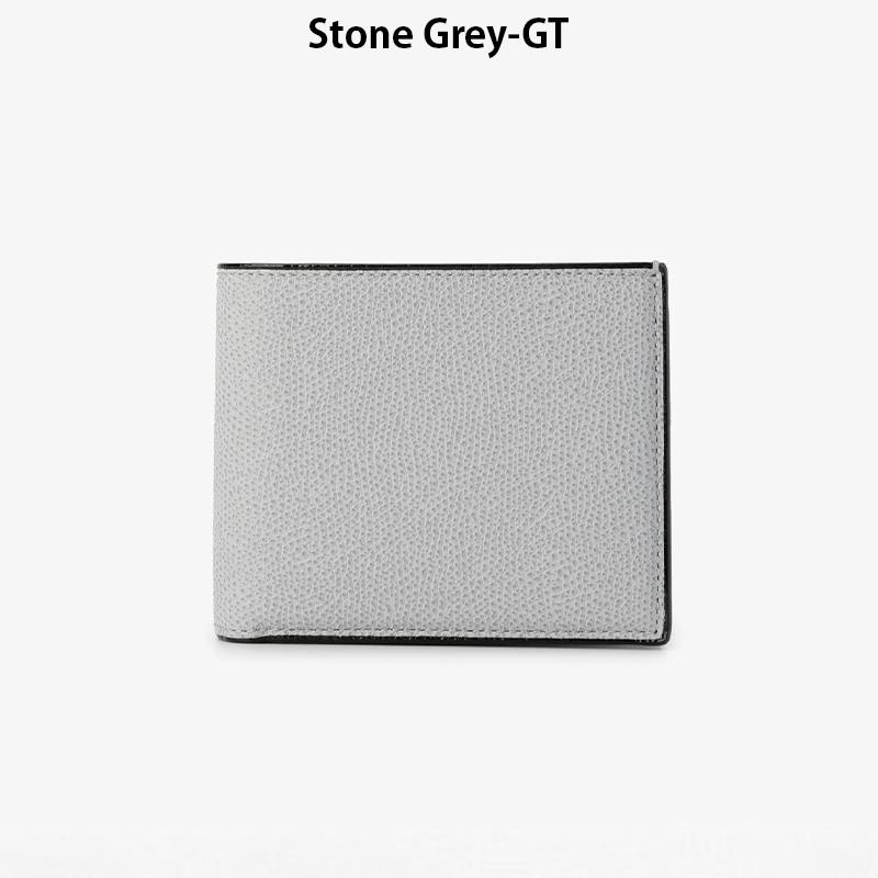 VALEXTRA ヴァレクストラ 小銭入れ付き二つ折り 4カード SGNL0023028 LRDWF99 メンズ ブラック アッシュ オイスター グレー おしゃれ ブランド 上品 プレゼントの画像