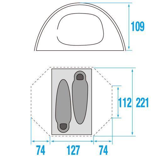 THE NORTH FACE ノースフェイス テント 2人用 ストームブレーク2 THE NORTH FACE ノースフェイス テント 2人用 ストームブレーク2