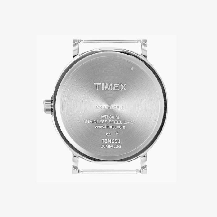 TIMEX タイメックス ウィークエンダー T2N651 腕時計 セントラルパーク メンズ レディス グリーン インディグロナイトライト｜colemo｜08