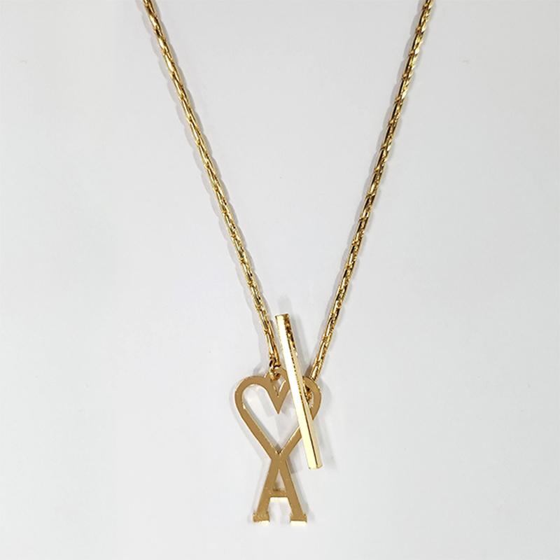 AMI PARIS チェーンネックレス ゴールド AMI Paris AMI DE COEUR チェーンネックレス | ゴールドトーン