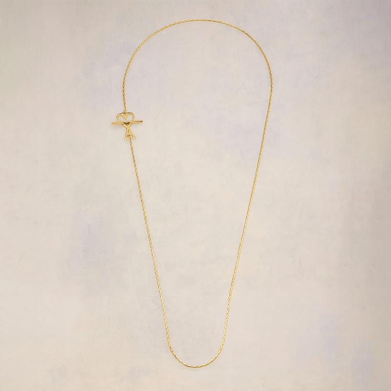 AMI Alexandre Mattiussi 【BOX付属】AMI PARIS チェーンネックレス