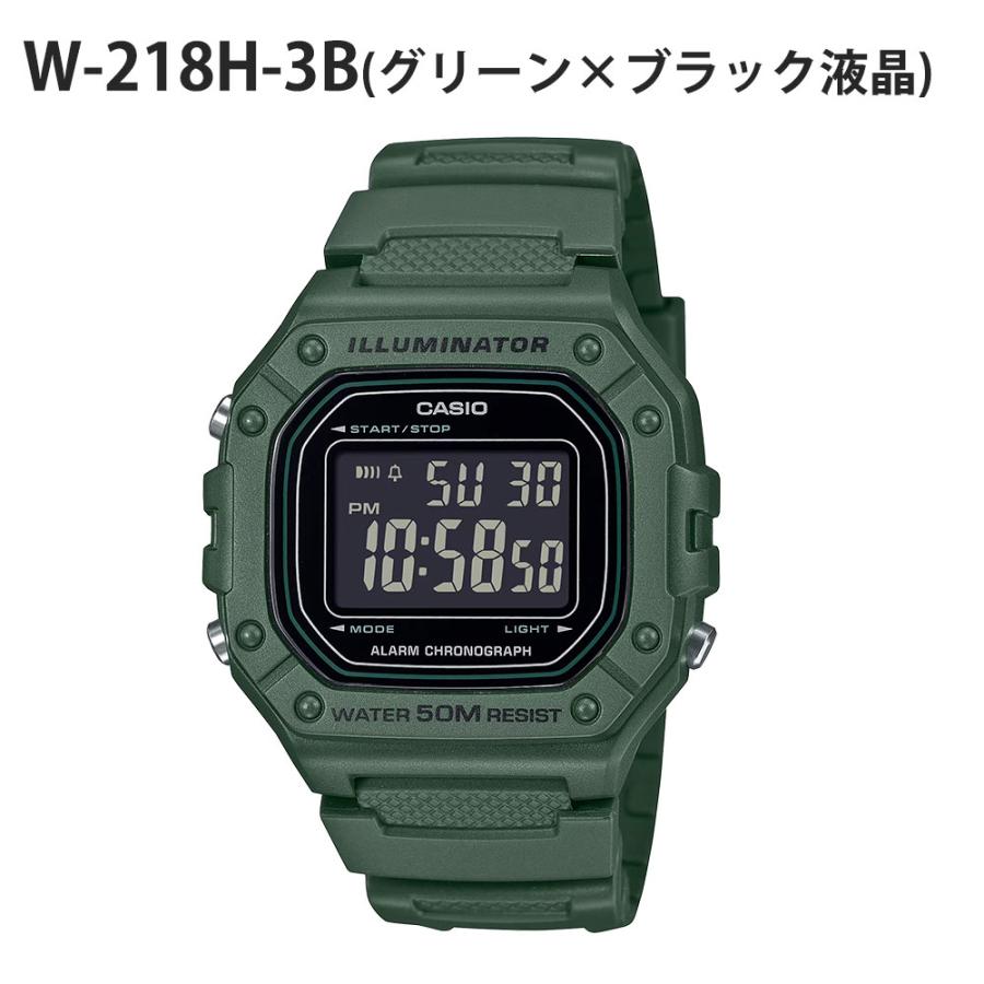 CASIO（カシオ） 腕時計 チプカシ チープカシオ W-218H デジタル