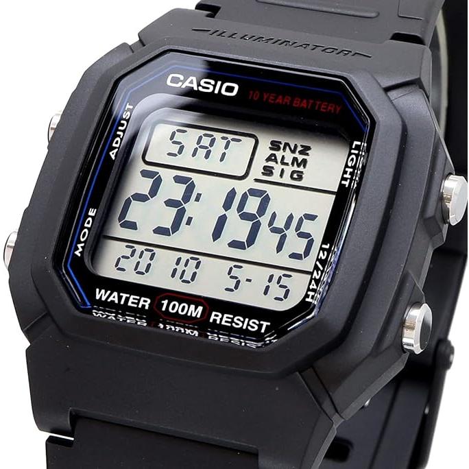 CASIO カシオ 腕時計 チープカシオ チプカシ スタンダード W-800H-1A W-800HG-9A デジタル｜colemo｜05