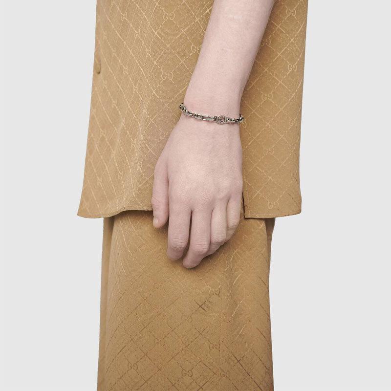 GUCCI グッチ ブレスレット インターロッキングG YBA620798001 GUCCI グッチ ブレスレット インターロッキングG YBA620798001
