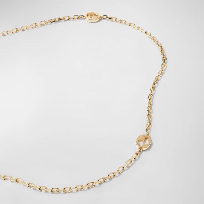 【〜6/6まで出品】 GUCCI グッチ インターロッキングG 18K イエローゴールド ネックレス YBB629901001 / 629901 J8500 8000 ユニセックス 誕生日 記念日 お祝い プレゼント 【GM3510325868】(123120円)